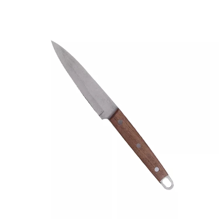 El cuchillo de tallado de pan de acero inoxidable de mango de madera de 8 pulgadas más vendido, juego de vajilla de cuchillo de chef de cocina china 