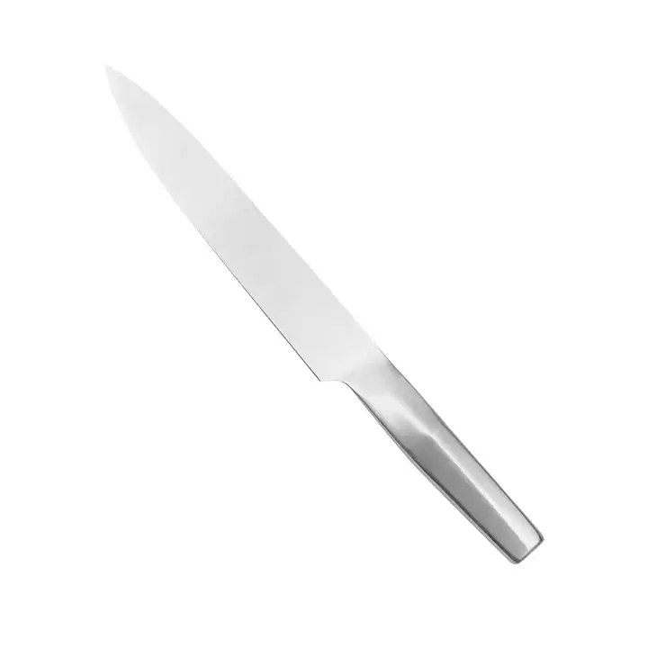 Cuchillo de frutas de pan de chef profesional de alta calidad ss430 Mango cuchillo de cocina de acero inoxidable con asiento de cuchillo 