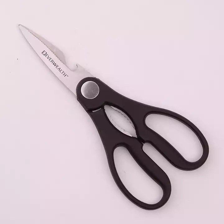 Juego de 7 piezas de cuchillo de cocina antiadherente estampado, con tijeras 