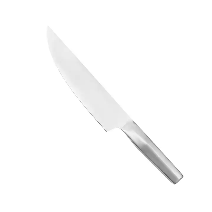 Cuchillo de frutas de pan de chef profesional de alta calidad ss430 Mango cuchillo de cocina de acero inoxidable con asiento de cuchillo 